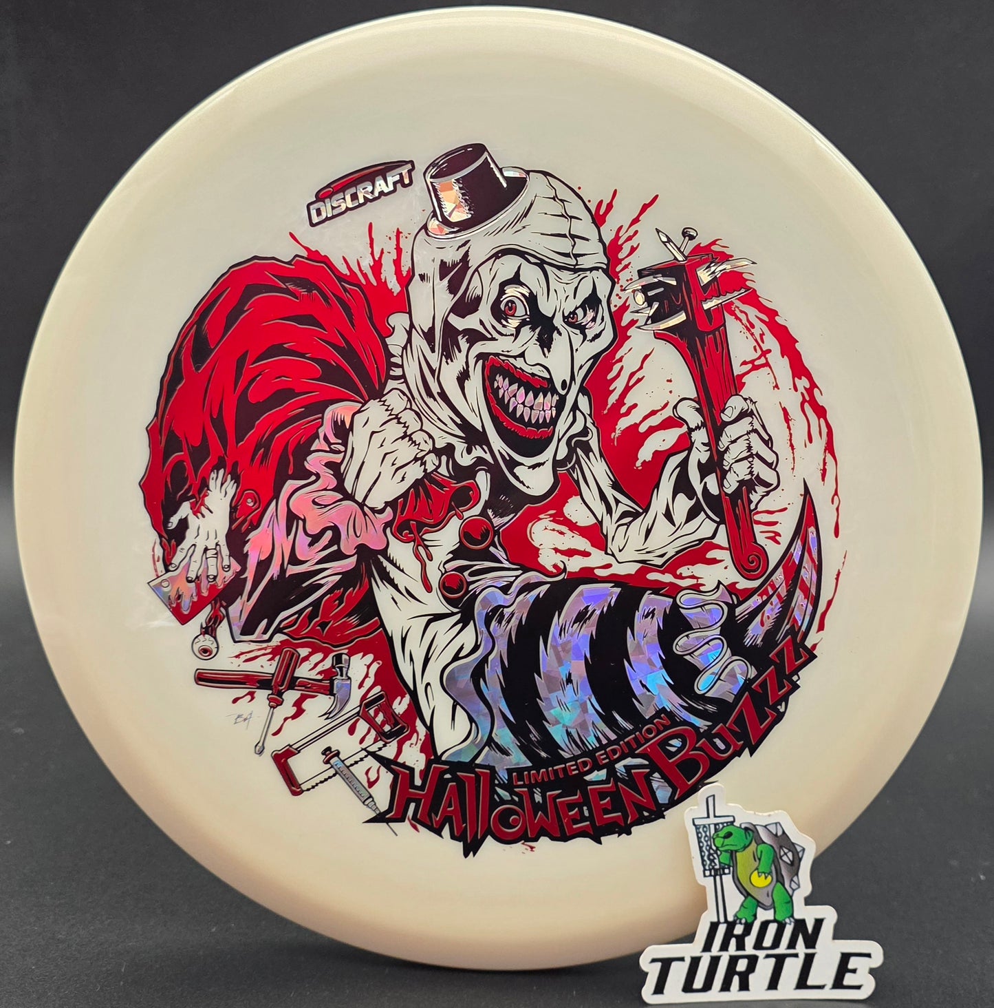 Discraft 2025 Tri Foil Glo Halloween Buzzz