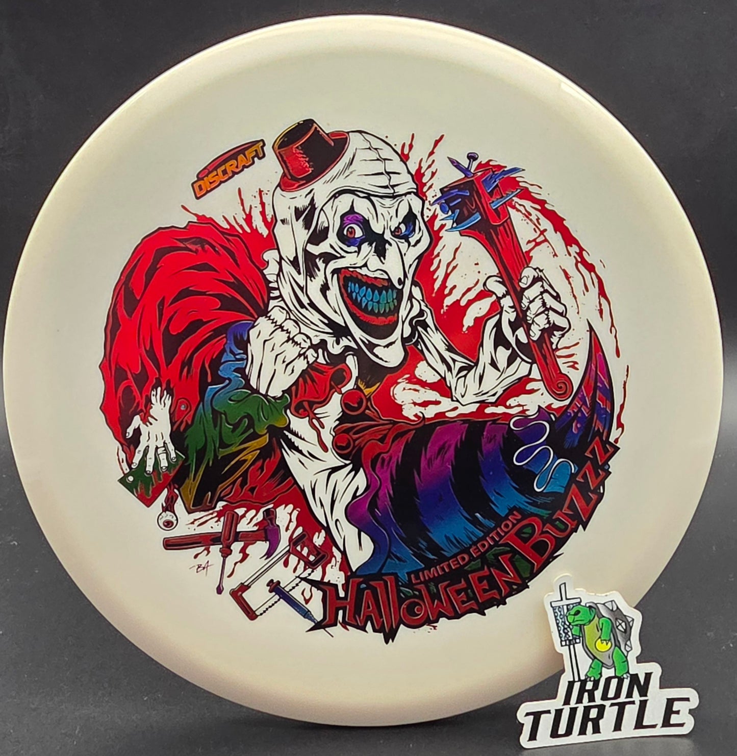 Discraft 2025 Tri Foil Glo Halloween Buzzz