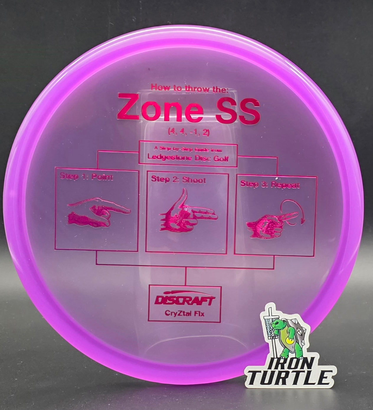 Discraft Cryztal Flx Zone SS Ledgestone 2025