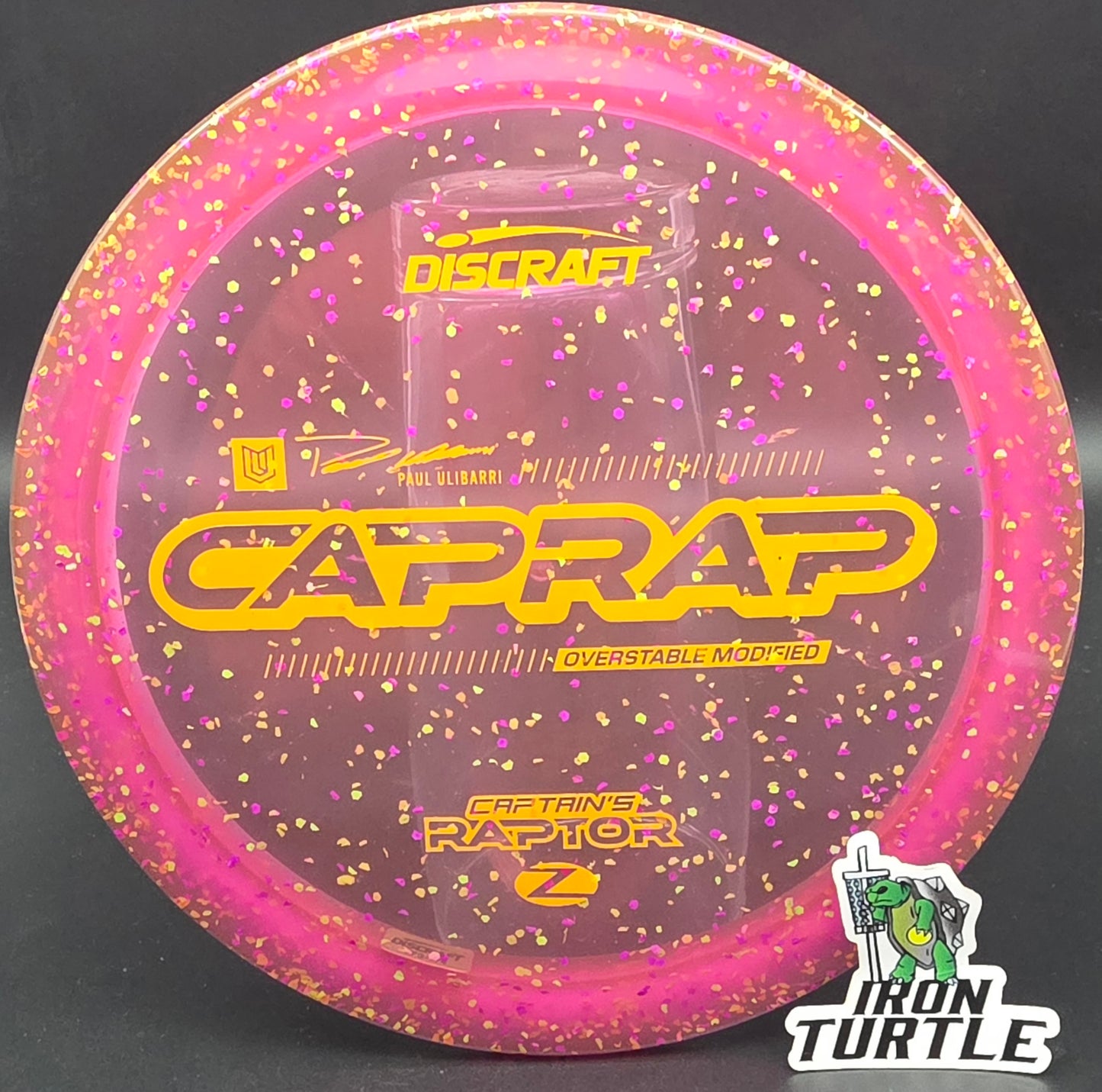 Discraft 2026 Paul Ulibarri Z Confetti Captain's Raptor