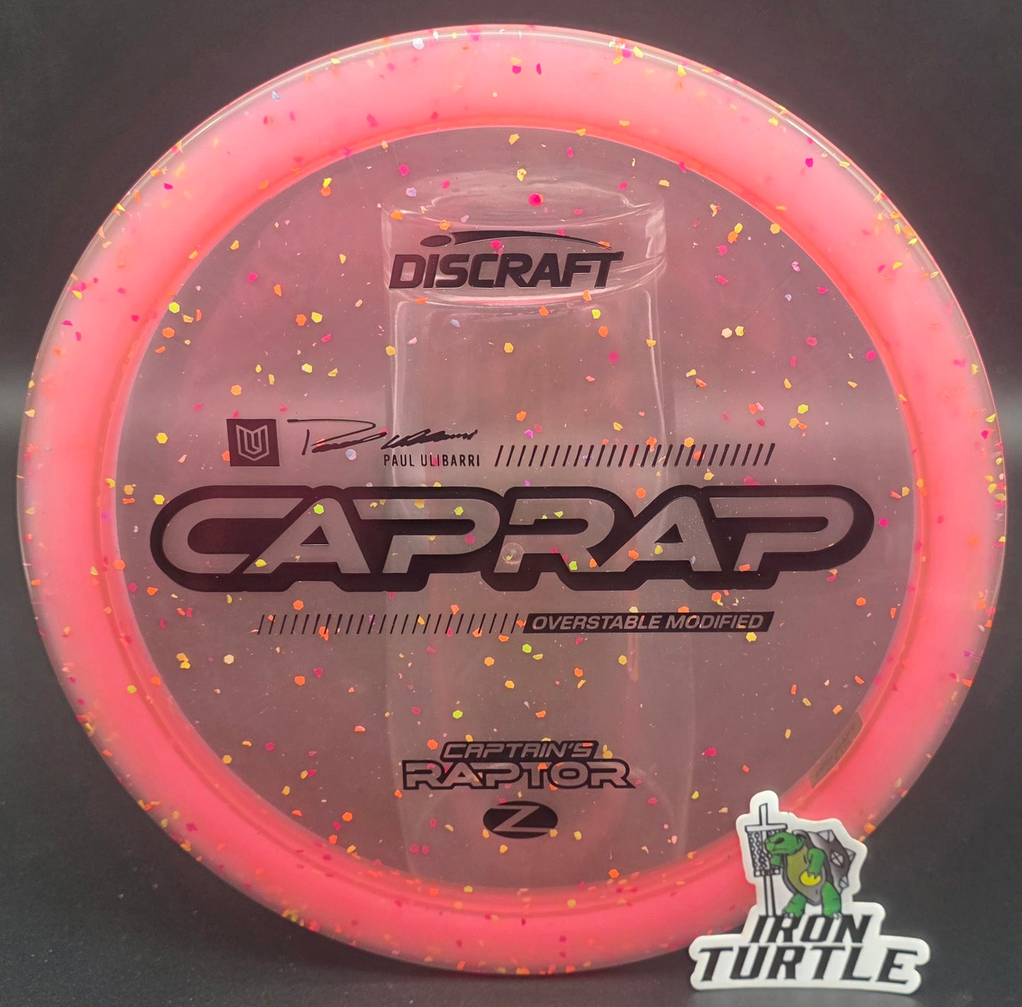 Discraft 2026 Paul Ulibarri Z Confetti Captain's Raptor