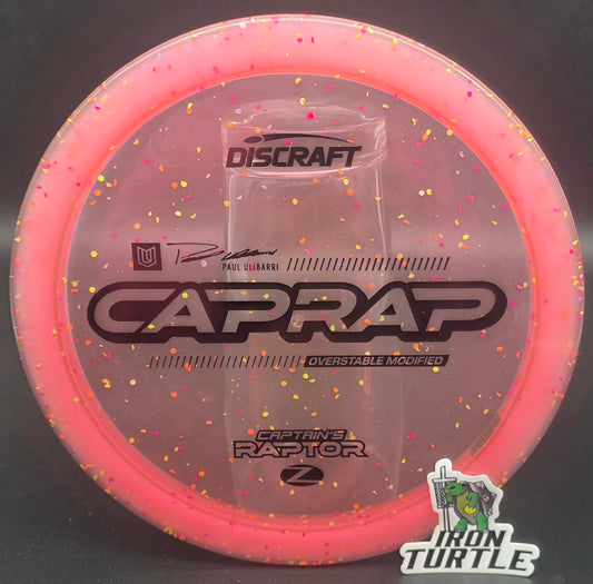 Discraft 2026 Paul Ulibarri Z Confetti Captain's Raptor
