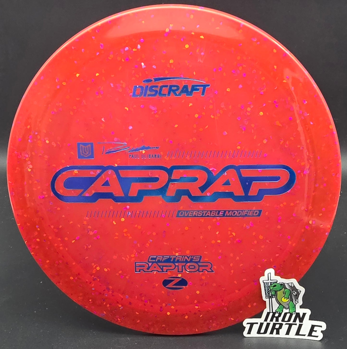 Discraft 2026 Paul Ulibarri Z Confetti Captain's Raptor