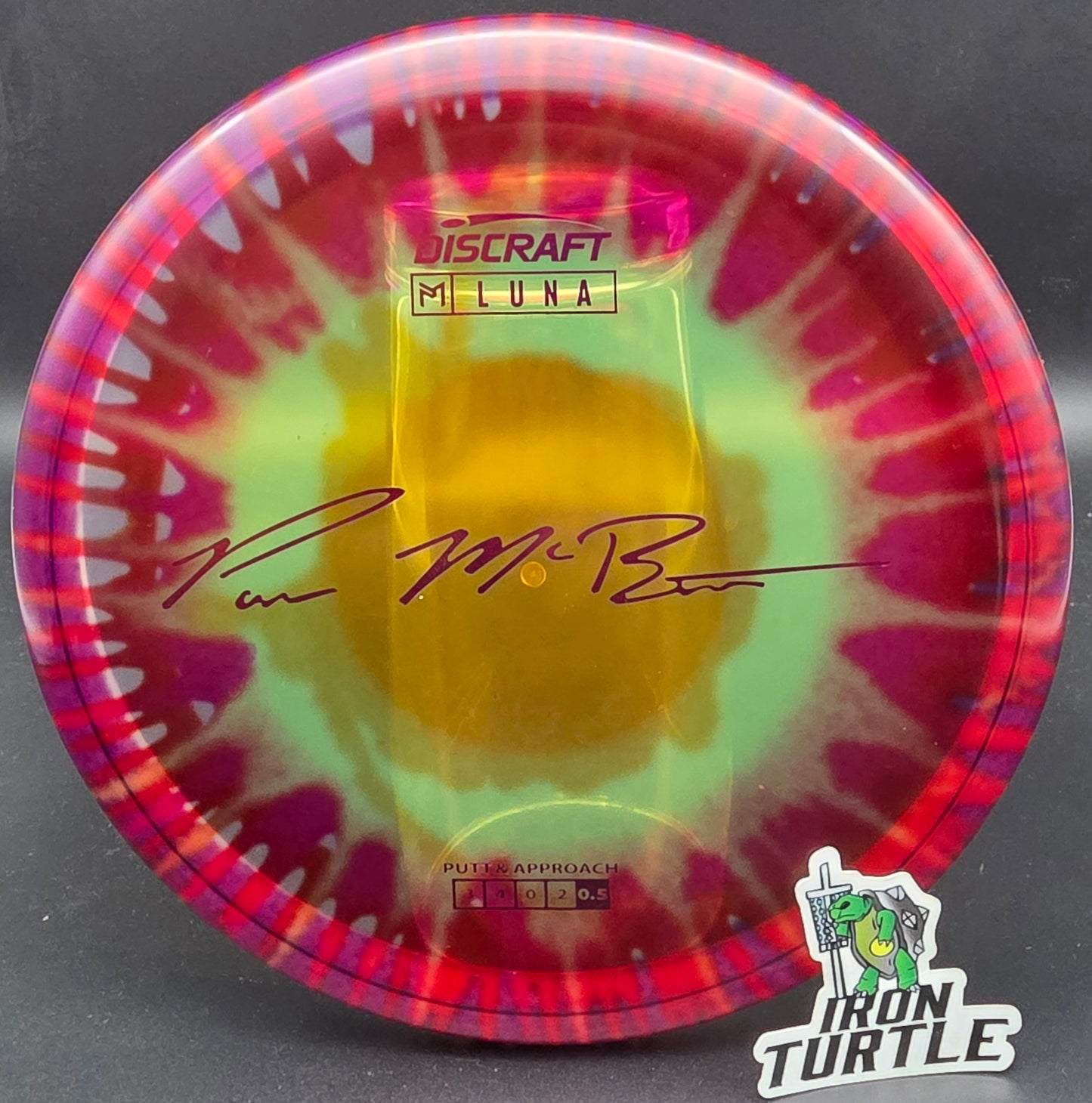 Discraft Paul McBeth Fly Dye Z Luna