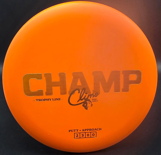 Climo First Run Trophy Line Champ